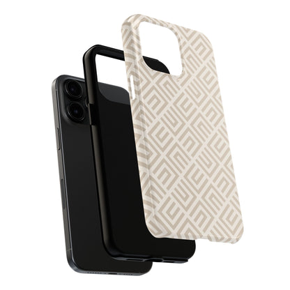 Stylish Beige Phone Case