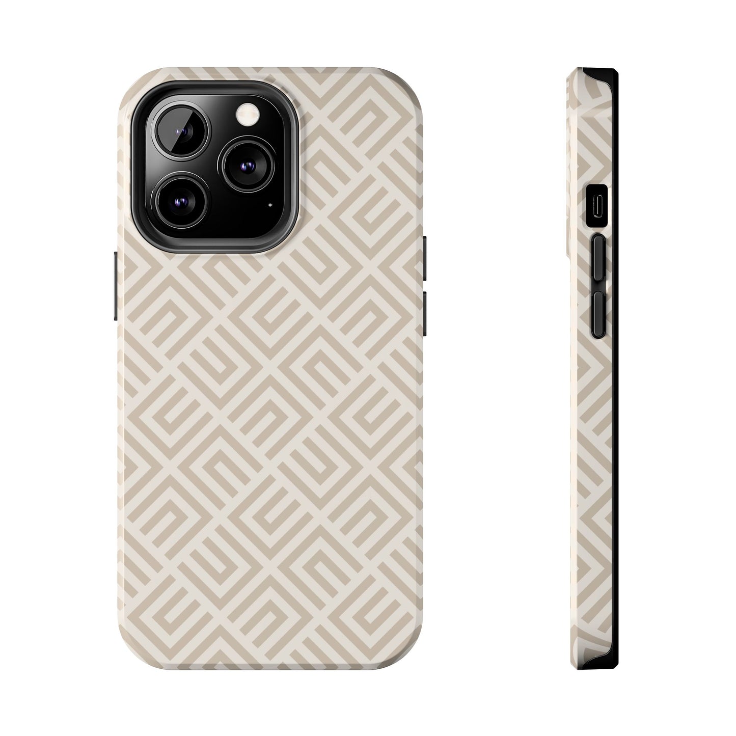 Stylish Beige Phone Case