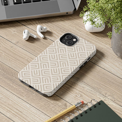 Stylish Beige Phone Case