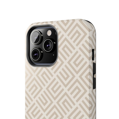 Stylish Beige Phone Case