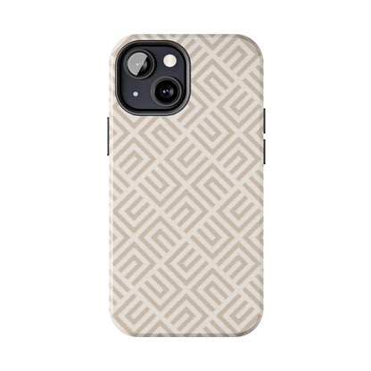 Stylish Beige Phone Case