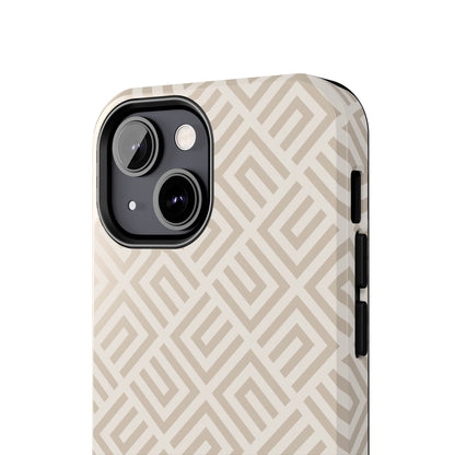 Stylish Beige Phone Case