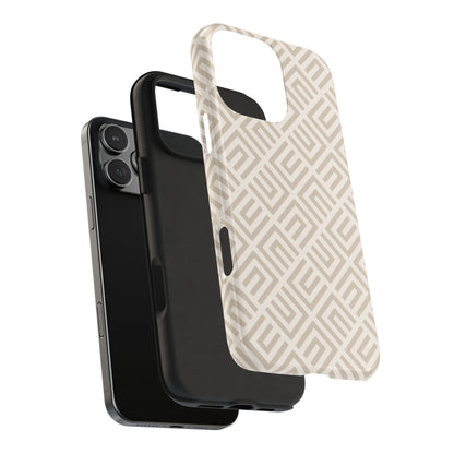 Stylish Beige Phone Case