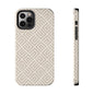 Stylish Beige Phone Case