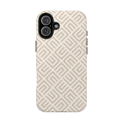 Stylish Beige Phone Case