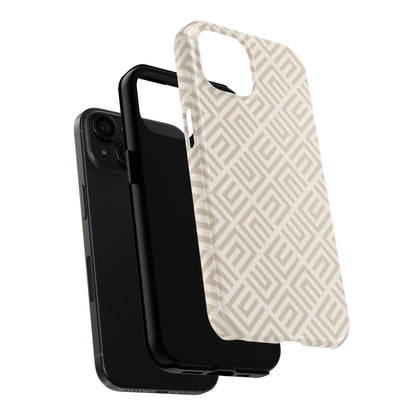 Stylish Beige Phone Case