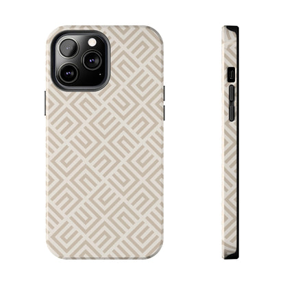 Stylish Beige Phone Case