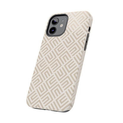 Stylish Beige Phone Case